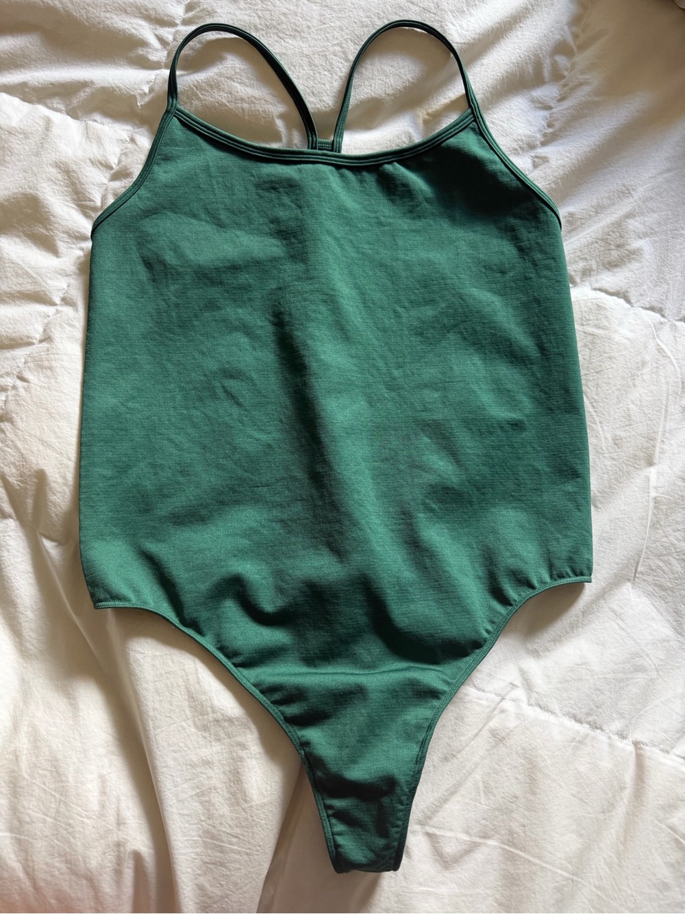 Women’s Green One-Piece Bodysuit